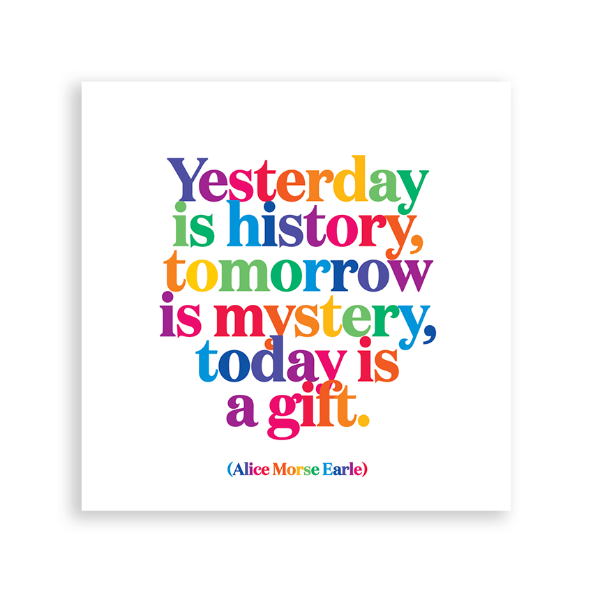 Magnets | Yesterday Is History (Eleanor Roosevelt) - Spiral Circle