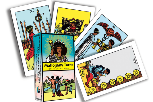Mahogany Tarot Deck | Black Tarot | African American Tarot - Spiral Circle