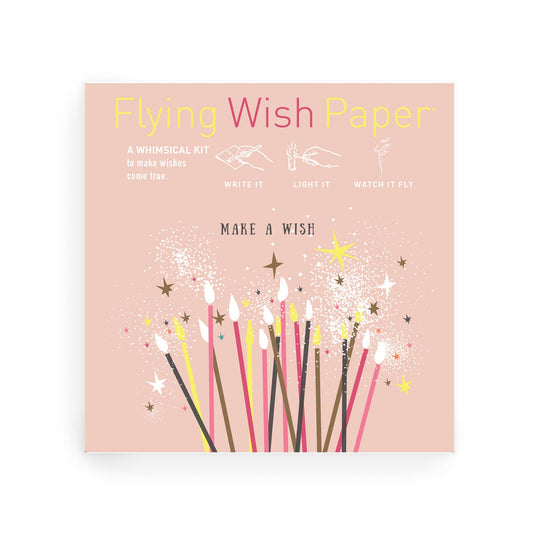 Make a Wish Birthday | Flying Wish Paper Kit | Mini - Spiral Circle