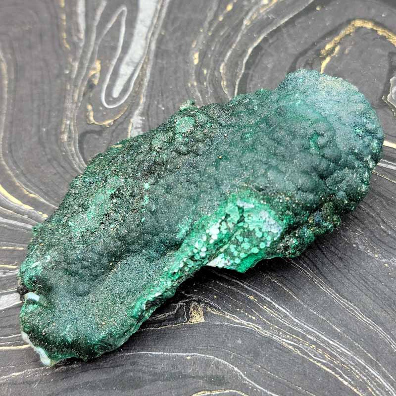 Malachite and Chrysocolla Raw Cluster - Spiral Circle