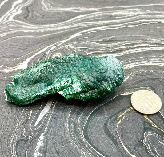 Malachite and Chrysocolla Raw Cluster - Spiral Circle