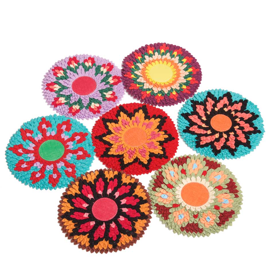 Mandala Trivet - Spiral Circle