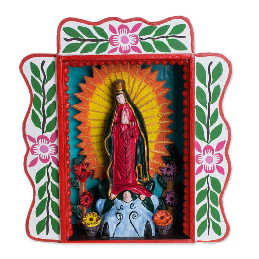Mary Wood Retablo - Spiral Circle