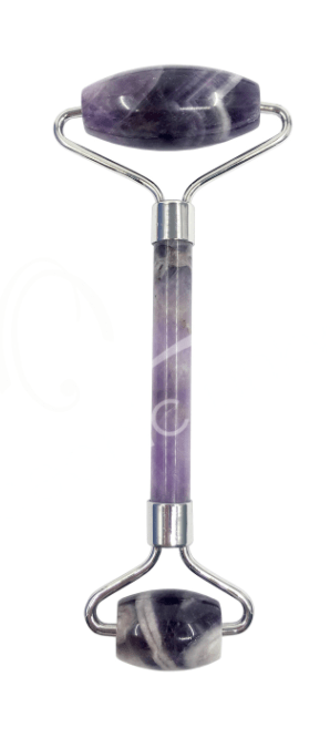 Massage Roller | Chevron Amethyst - Spiral Circle