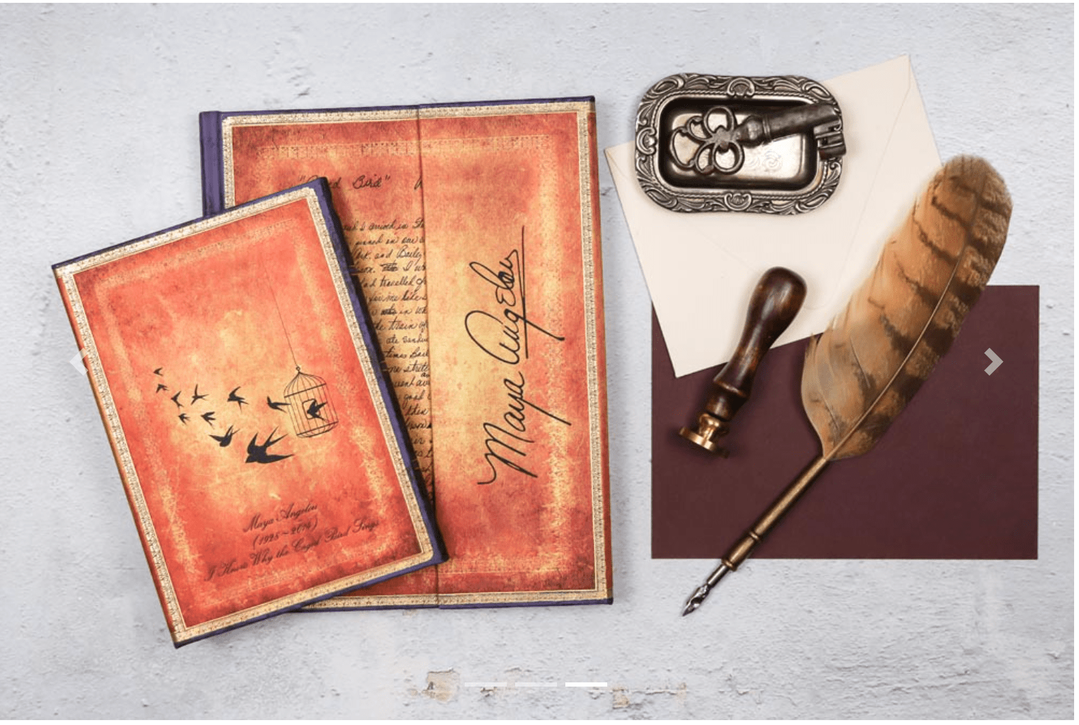 Maya Angelou - I Know Why the Caged Bird Sings | Hard Cover Journal - Spiral Circle