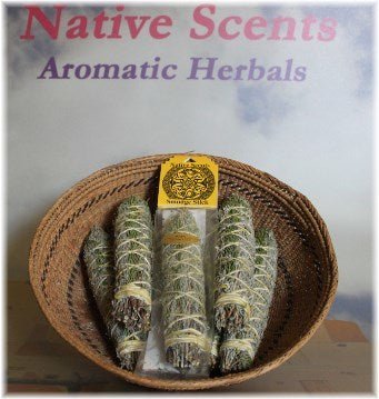 Maya Smudge Sticks (with desert sage) - Spiral Circle