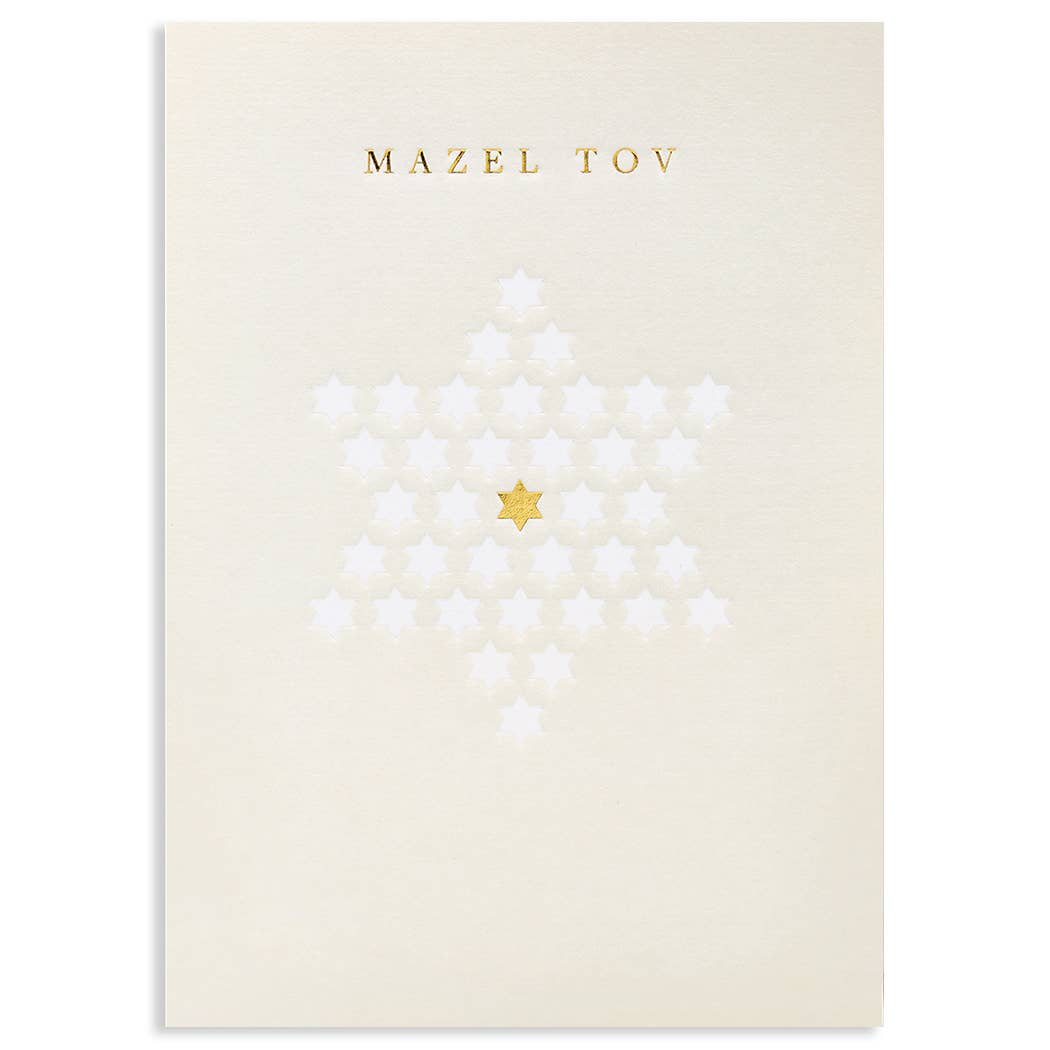 MAZEL TOV | LAGOM CONGRATULATIONS CARD - Spiral Circle