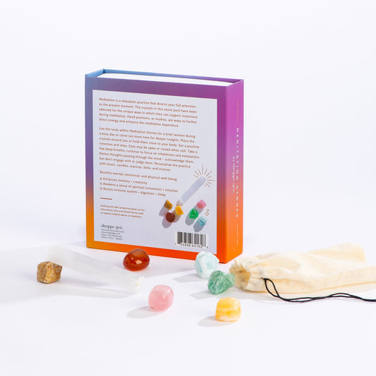 Meditation Stones Set - Spiral Circle