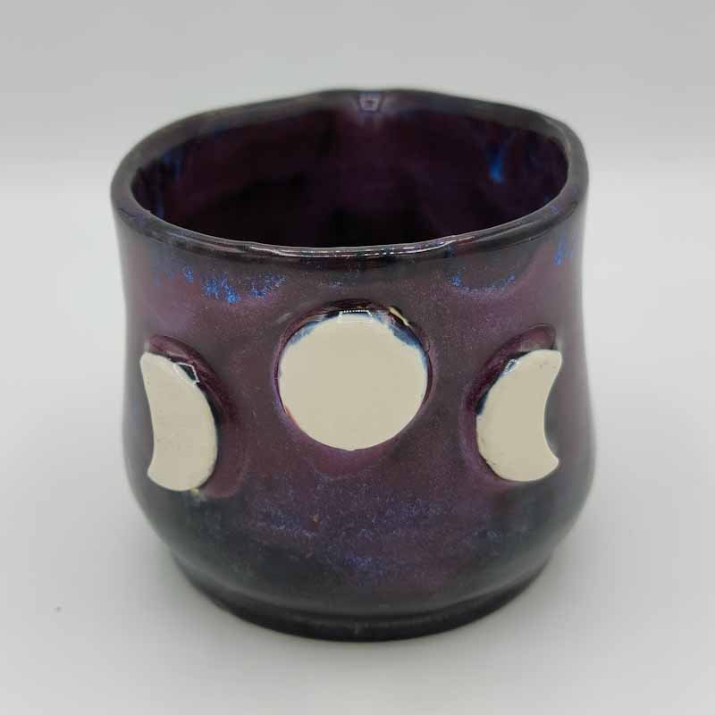 Menstrual Pot - Spiral Circle