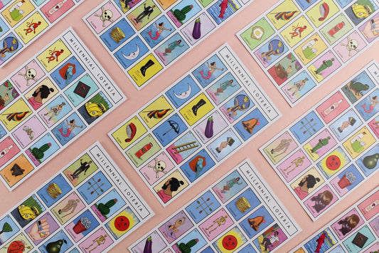 Millennial Loteria Board Game: El Adult Expansion Pack - Spiral Circle