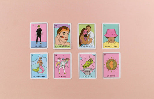 Millennial Loteria: Gen Z Edition - Spiral Circle