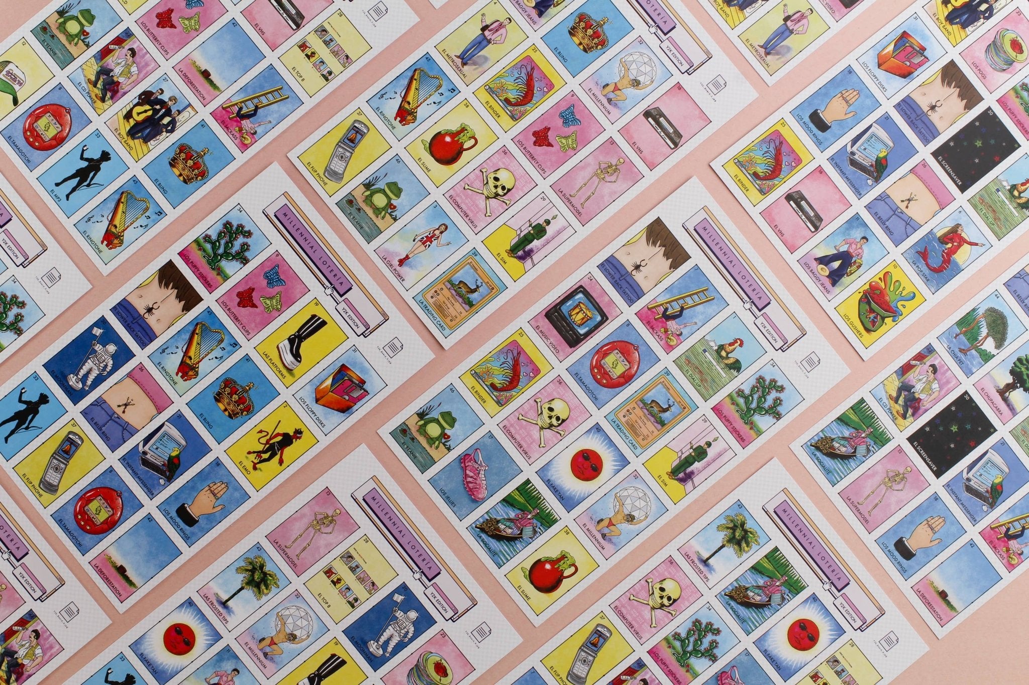 Millennial Loteria: La Y2K Edition - Spiral Circle