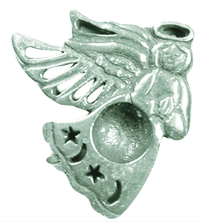 Mini Candle Holder - Spiral Circle