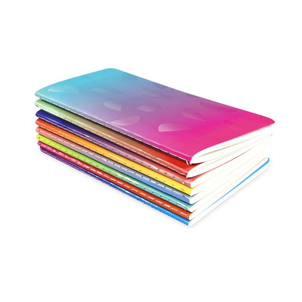 Mini Pocket Pal Journals - Oh My Ombre! - Spiral Circle