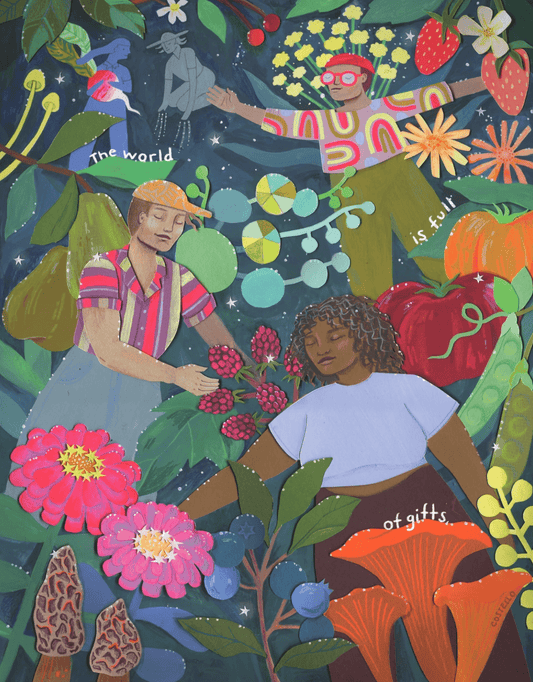 Molly Costello Print | 11" x 14" - Spiral Circle