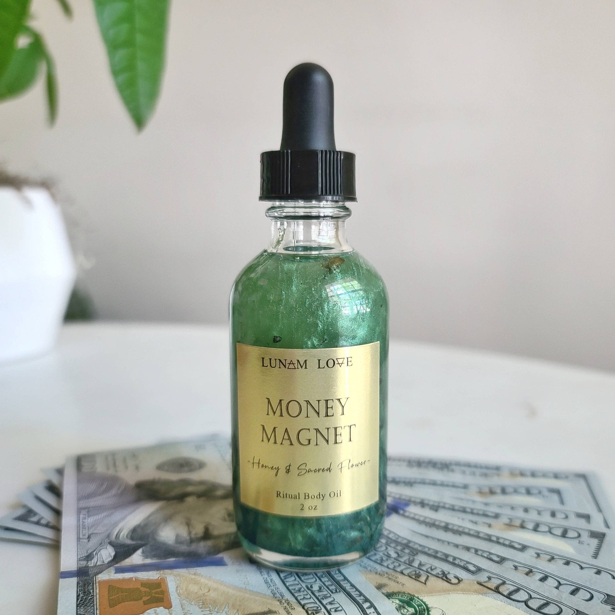 Money Magnet Body Oil - Spiral Circle