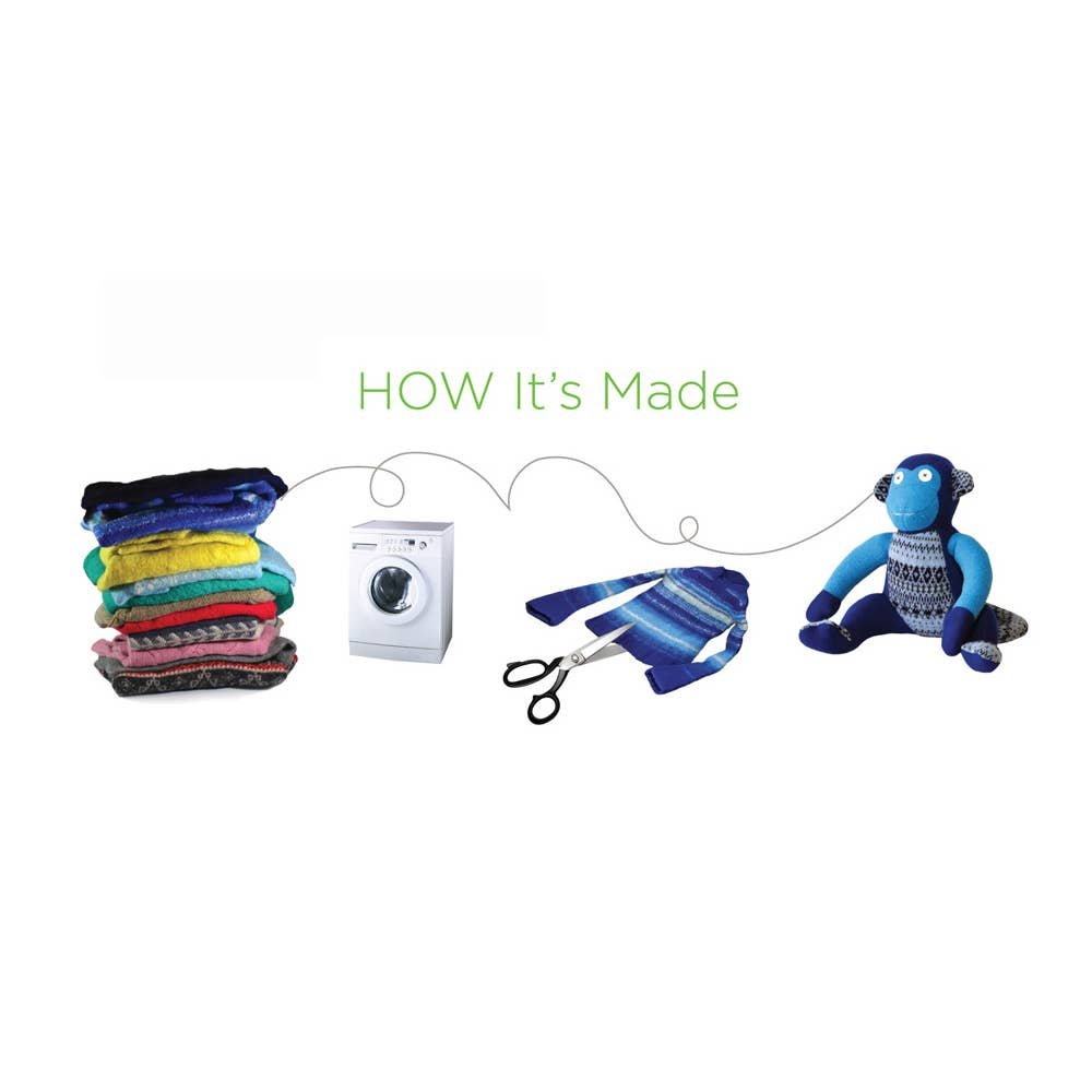 Monkey Puppet Making Kit - Spiral Circle