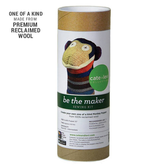 Monkey Puppet Making Kit - Spiral Circle