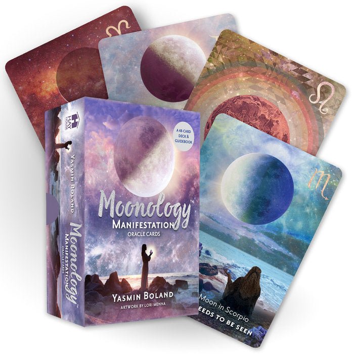 Moonology Manifestation Oracle: A 48-Card Deck and Guidebook - Spiral Circle