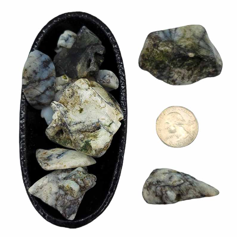 Mt. Shasta Opal | Tumbled - Spiral Circle