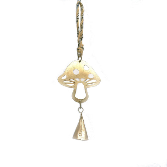 Mushroom Ornament - Spiral Circle