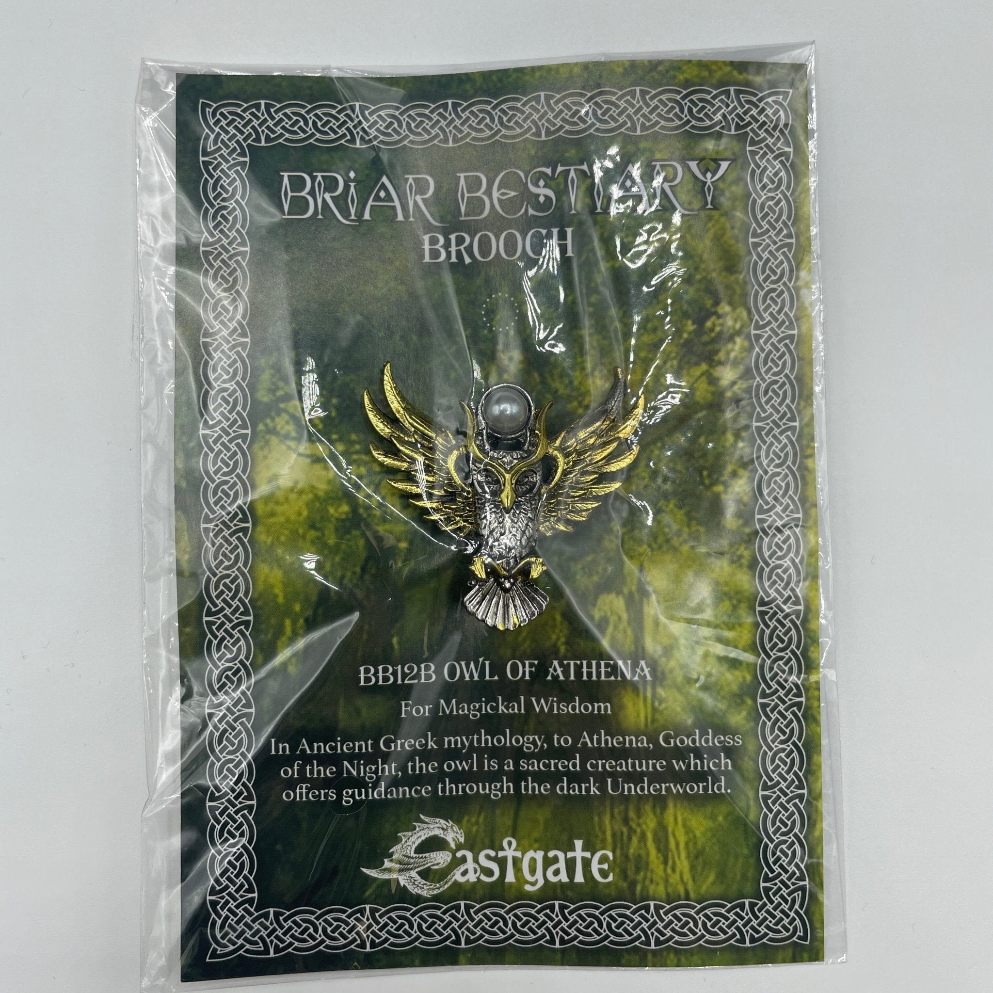 Mystical Broochâ€™s - Spiral Circle