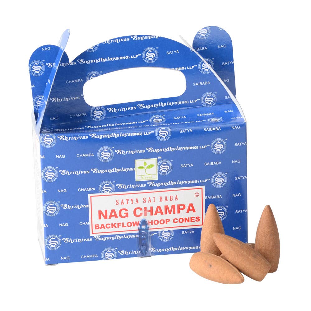 Nag Champa | Backflow Incense Cones - Spiral Circle
