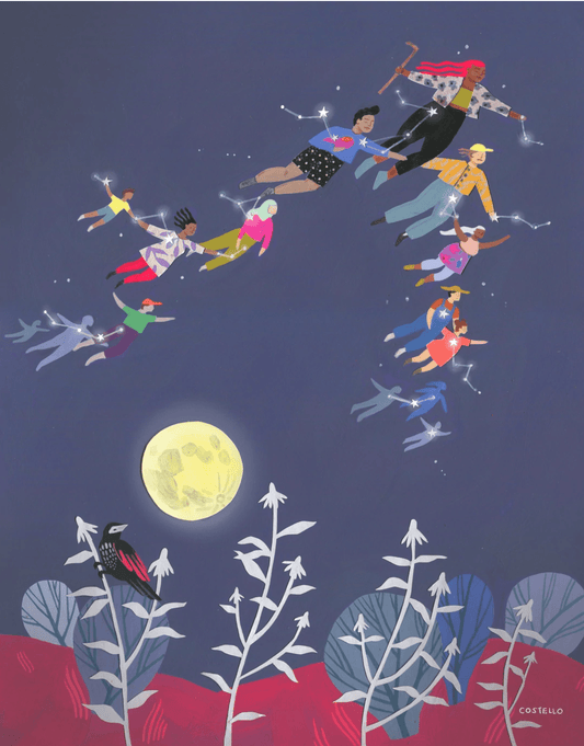 New Horizons | 11" x 14" Giclee Print - Spiral Circle