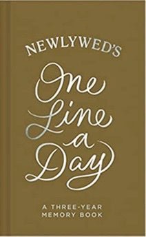 Newlywed's One Line a Day: A Three-Year Memory Book - Spiral Circle