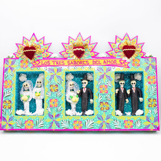 Nicho Triptico "Los Tres Sabores" - Spiral Circle