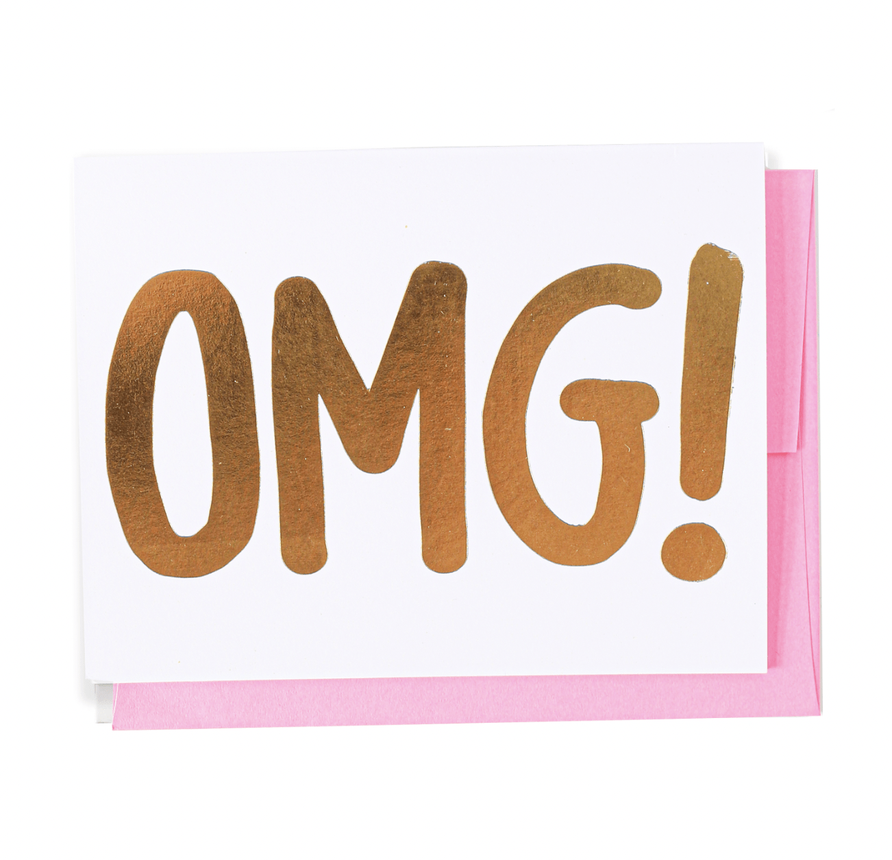 OMG! | Greeting Card - Spiral Circle