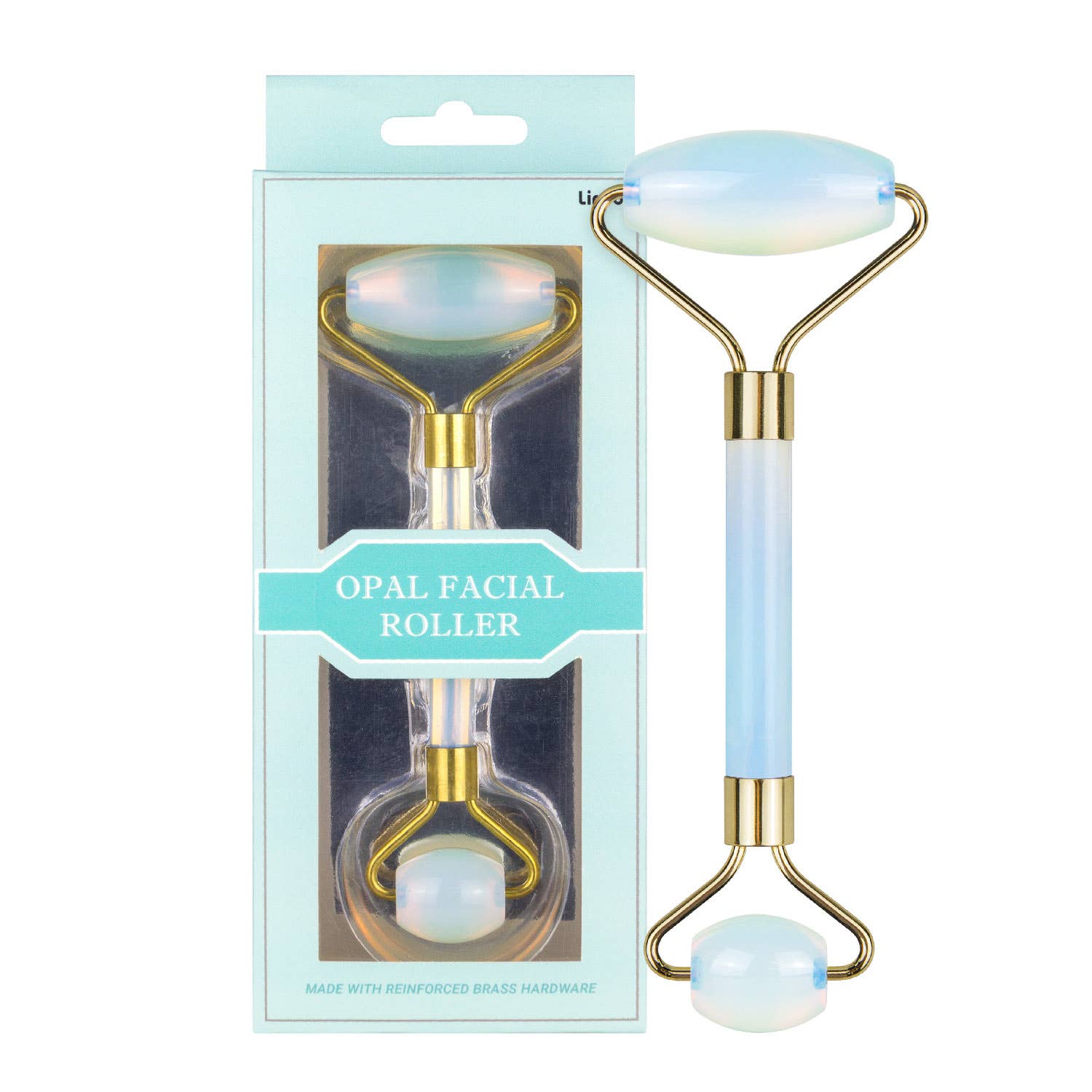 Opalite Face Roller - Spiral Circle