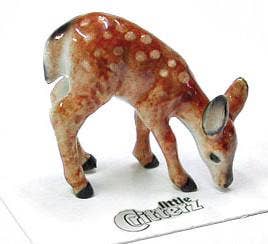 Ophrah Deer Fawn | Porcelain Miniature - Spiral Circle