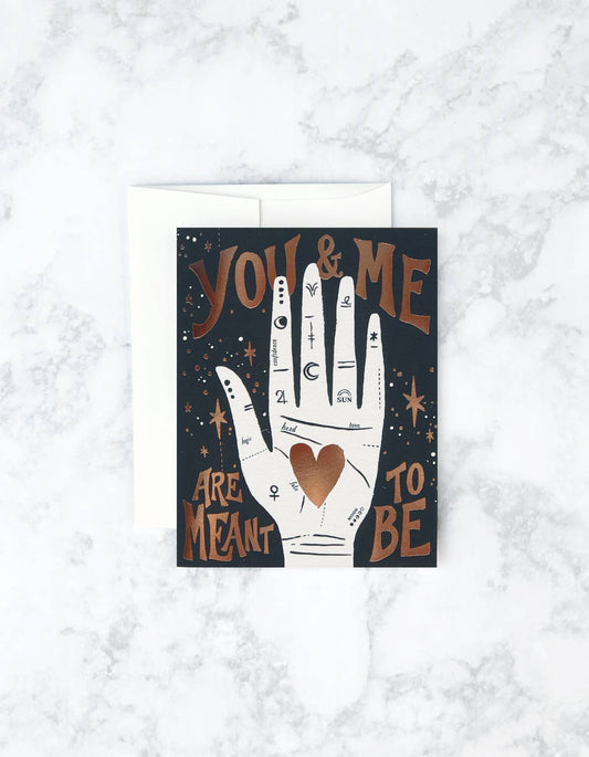 Palmistry Card - Spiral Circle