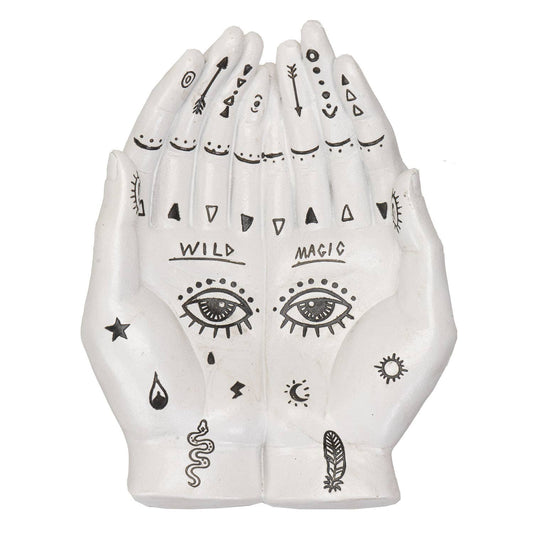 Palmistry Hands Tray - Spiral Circle