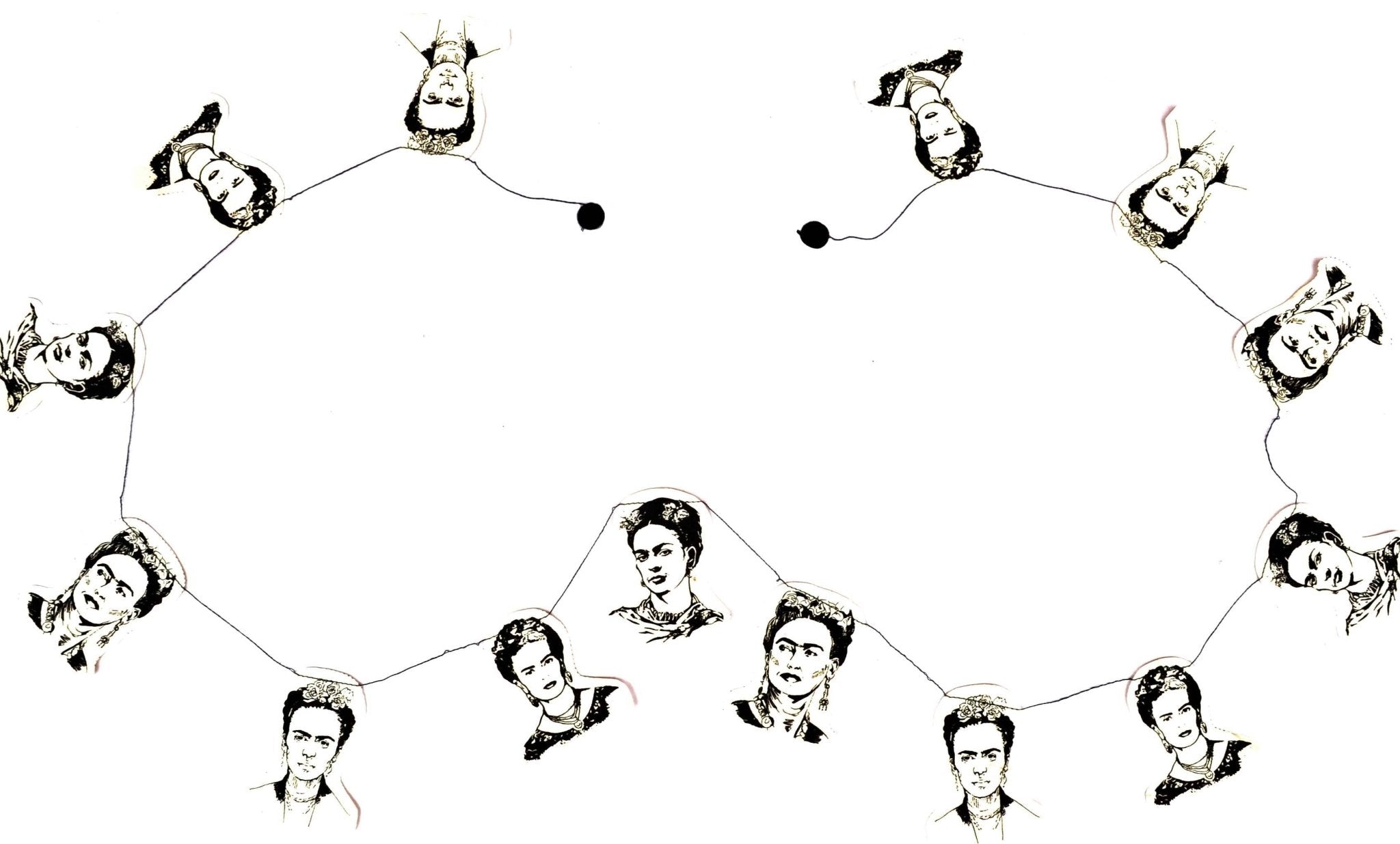 Paper Frida garlang - Spiral Circle