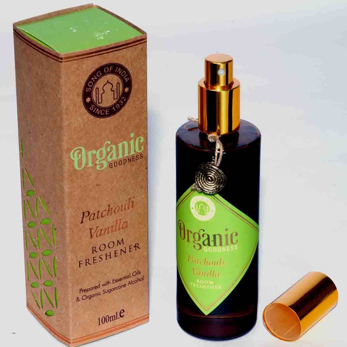 Patchouli Vanilla - Organic Goodness Room Freshner - Spiral Circle