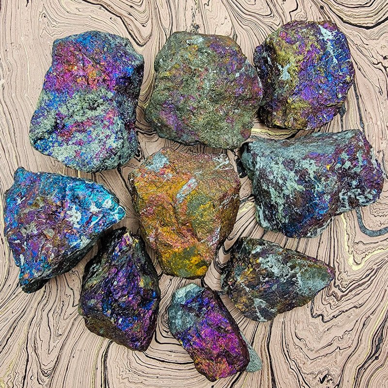 Peacock Ore | Stone of Happiness - Spiral Circle