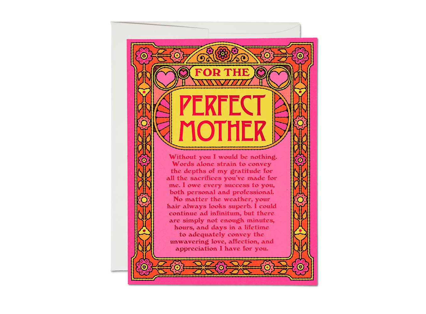 Perfect Mother Mother's Day Greeting Card - Spiral Circle