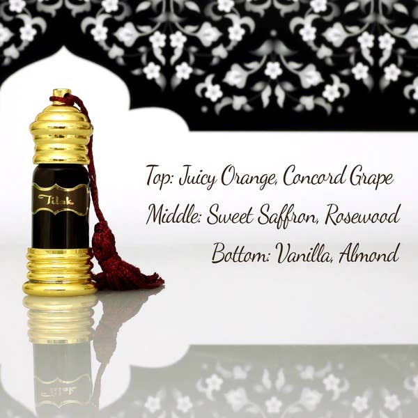 Perfume Attar Oil Tilak for Love - 6ml - Spiral Circle