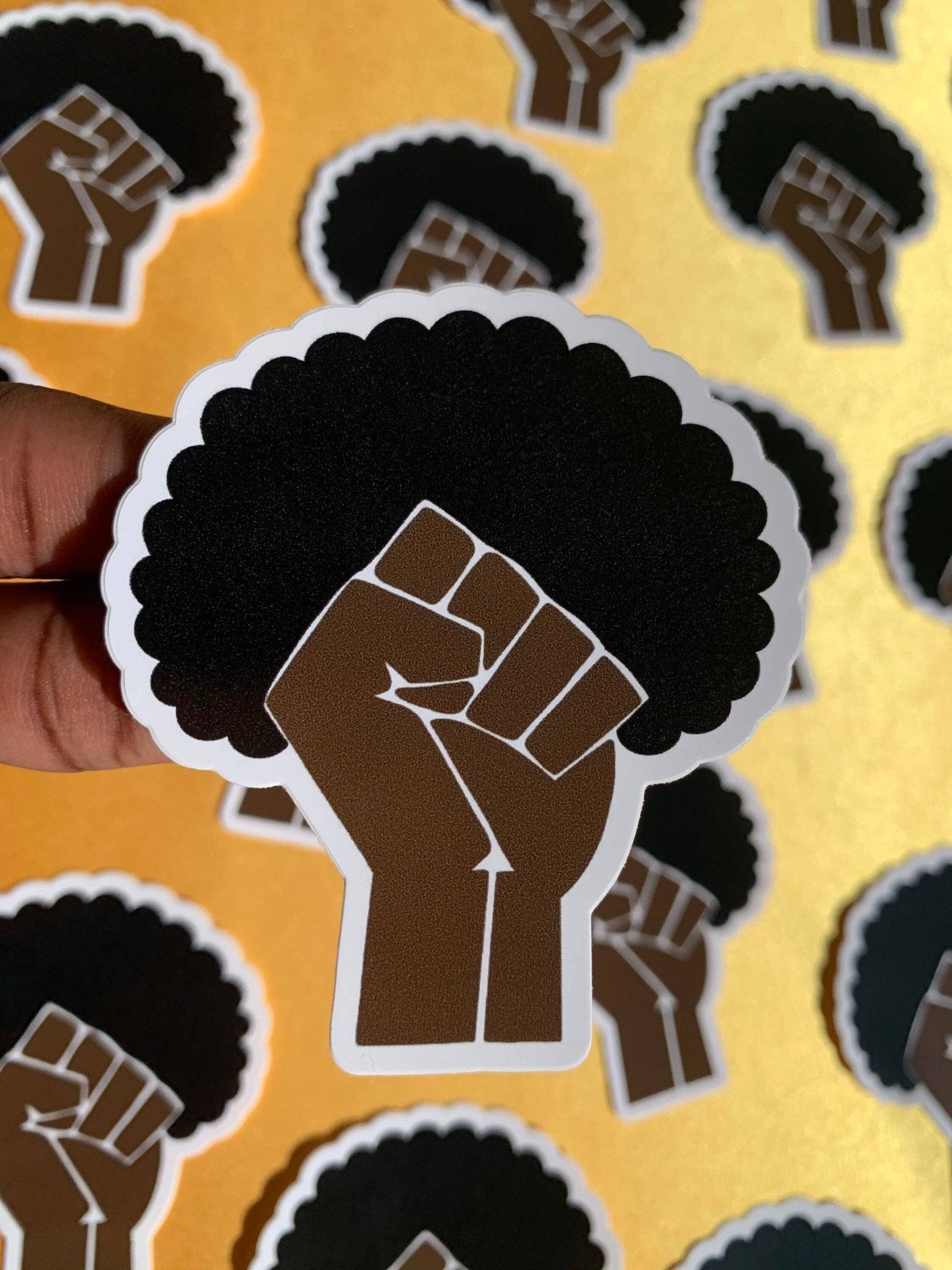 Power to the People Sticker - Spiral Circle