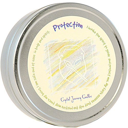 Protection | Candle in Travel Tin - Spiral Circle