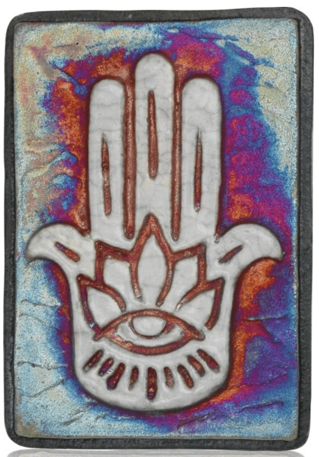 Raku Small Wall Art | 2.5