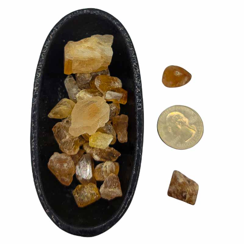 Raw Topaz | Healing - Spiral Circle