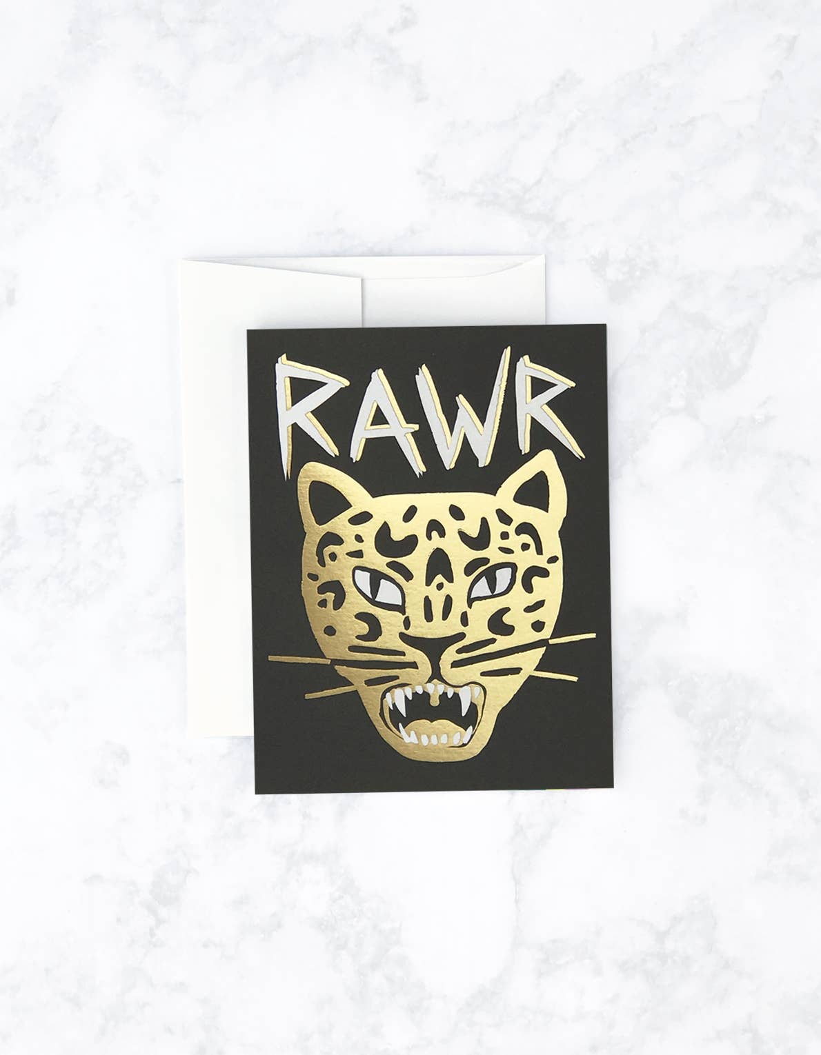 RAWR with Foil Card - Spiral Circle