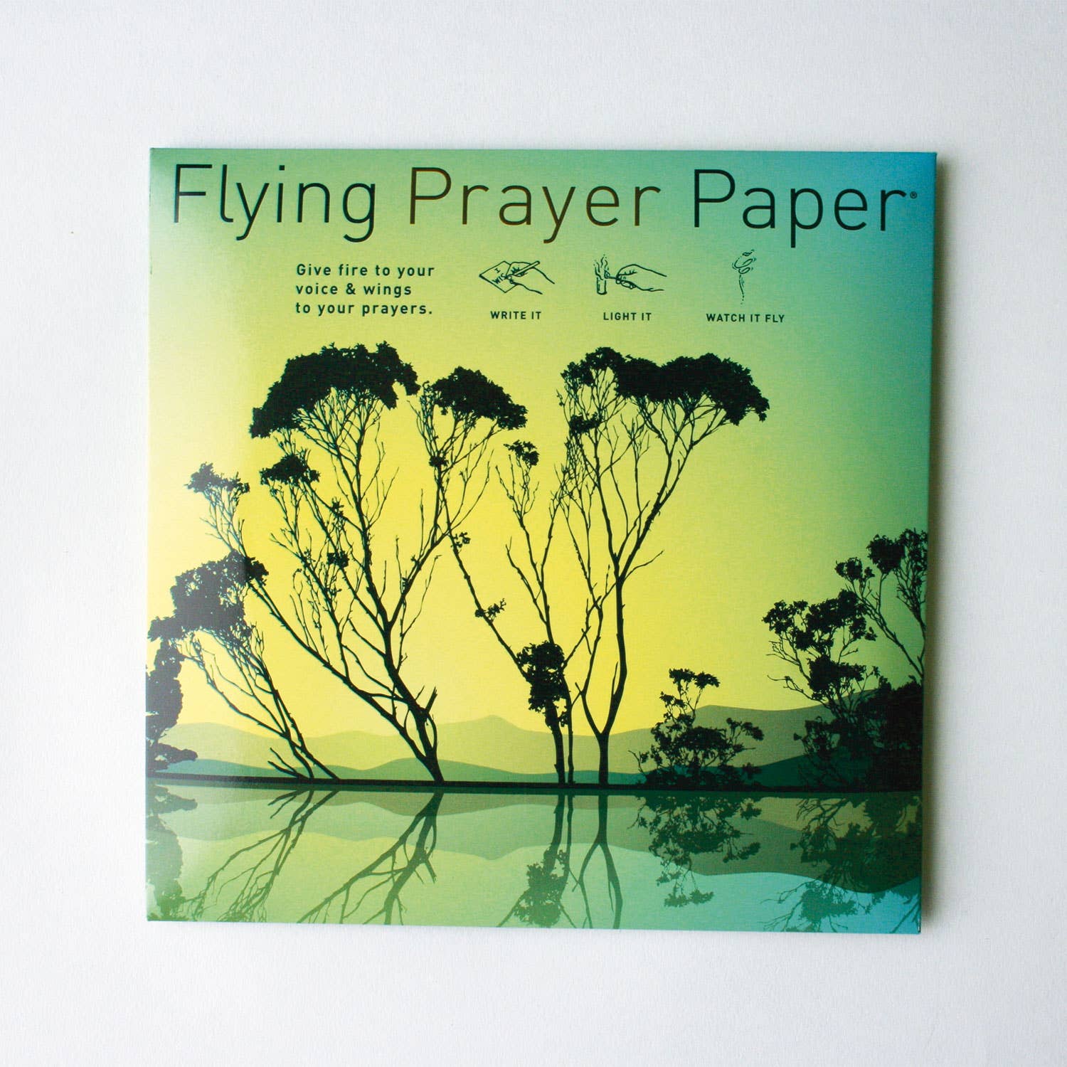 Reflection Prayer | Flying Wish Paper Kit | Large - Spiral Circle