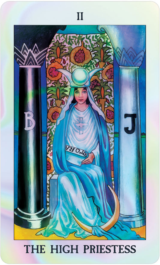 Reflective Tarot Featuring the Radiant Rider-Waite® Tarot [Holographic] - Spiral Circle