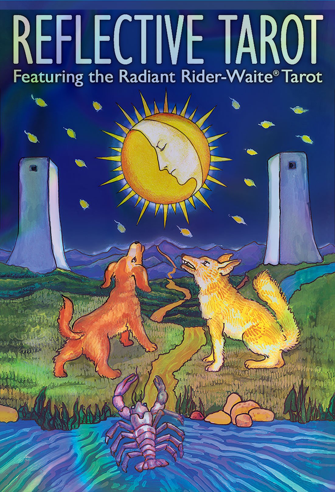 Reflective Tarot Featuring the Radiant Rider-Waite® Tarot [Holographic] - Spiral Circle