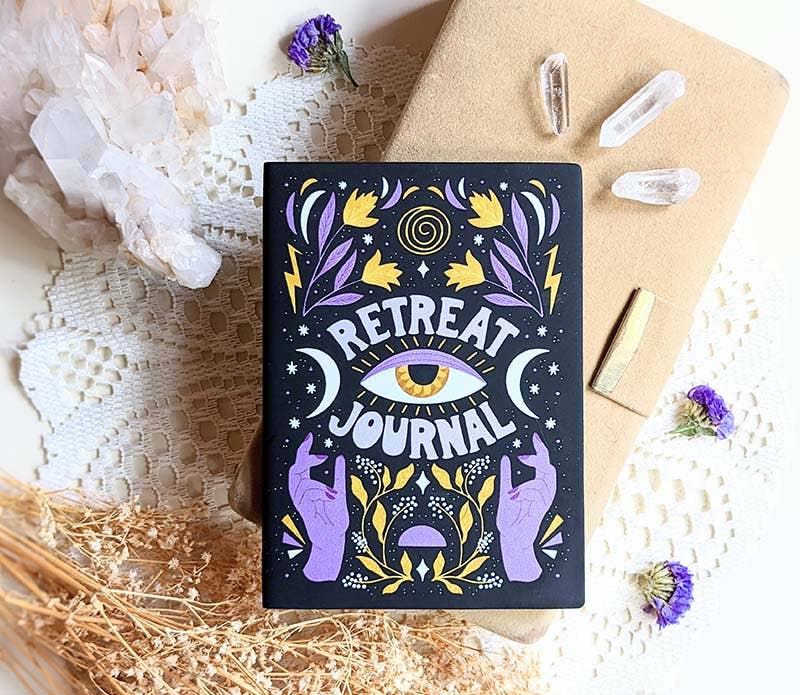 Retreat Journal | Self Care Journal - Spiral Circle