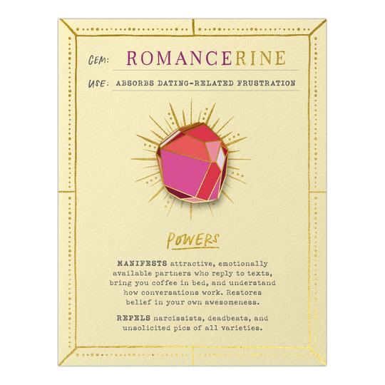 Romancerine Fantasy Stone & Card - Spiral Circle